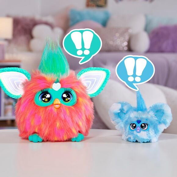 Furby Furblets SNO Way Holiday Edition Mini Plush Toy Sounds Interactive Pet - Picture 7 of 12